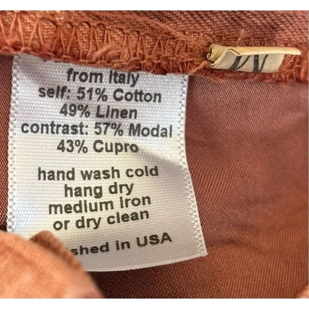 Burning Torch High Waisted Utility Short in Papyrus NWT Size Medium